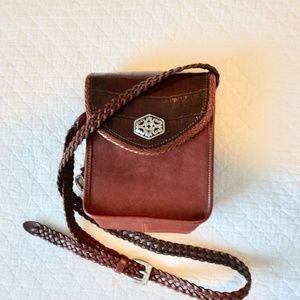 Brighton Leather Crossbody Purse